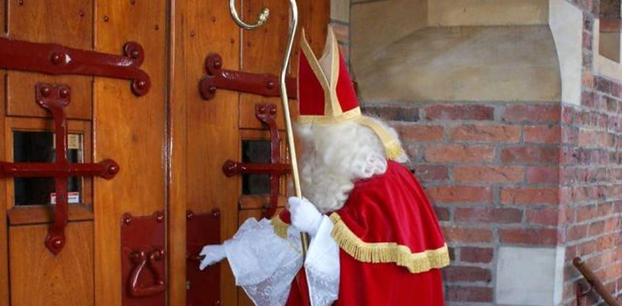 Sinterklaas vertoeft een tijdje in Waalwijk