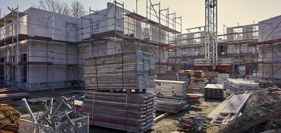 Uitvoer bouwplannen huizen in Heusden lager dan landelijk gemiddelde