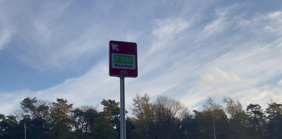 Snelfietsroute F261 uitgebreid (Video)