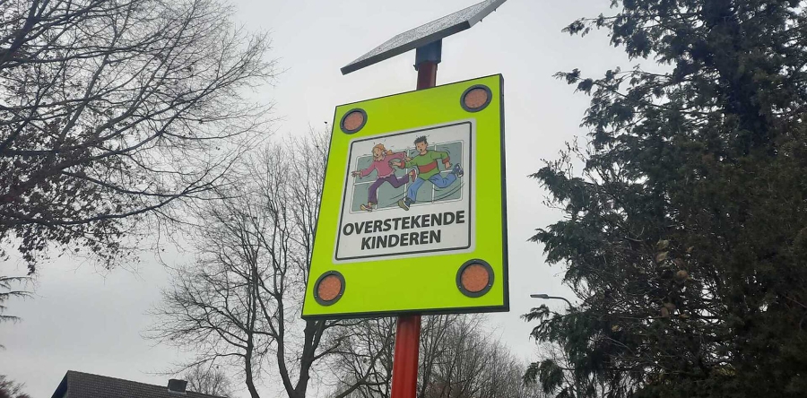 Leerlingen van basisschool De Touwladder met mooi initiatief
