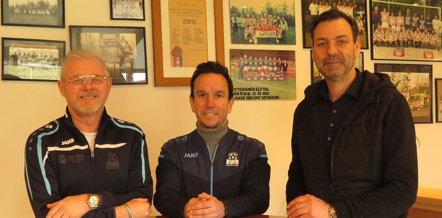 Trainers R.W.B. seizoen 2023-2024 zijn bekend