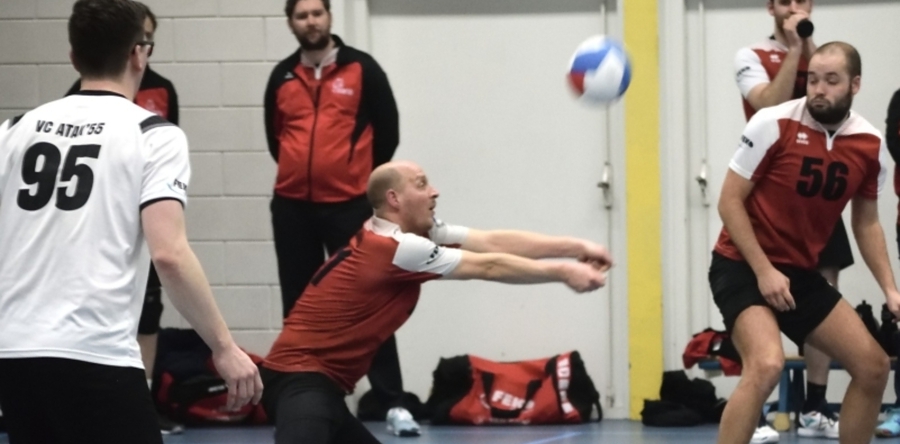 V.C. Atak ’55 presteert goed tijdens dit volleybalseizoen