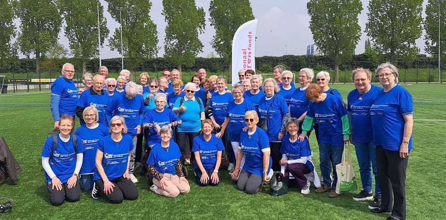 Wereldrecord Stoelendans 65+