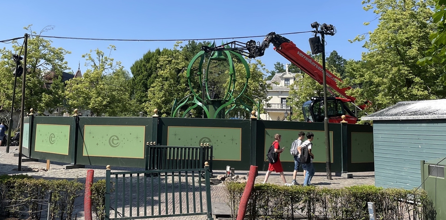 Voorbereidingen voor de Zomer Efteling in volle gang