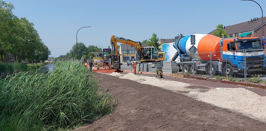Fietspad is nog geen week oud en nu al op de schop