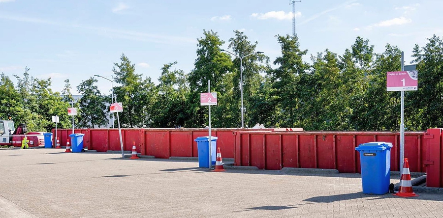 Aangepaste openingstijden milieustraat Kaatsheuvel vanwege de hitte