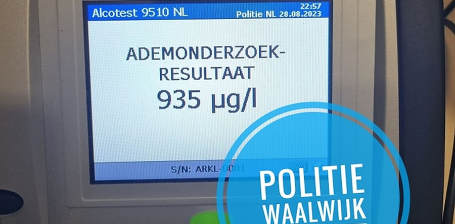 Rijbewijs ingevorderd van veroorzaker ongeval