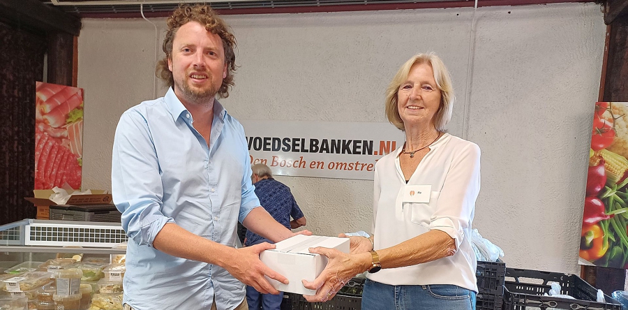 Gratis fietsverlichting voor de Voedselbank