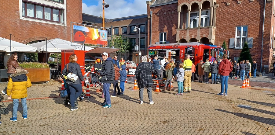 Volop actie op de Veiligheidsmarkt in Drunen