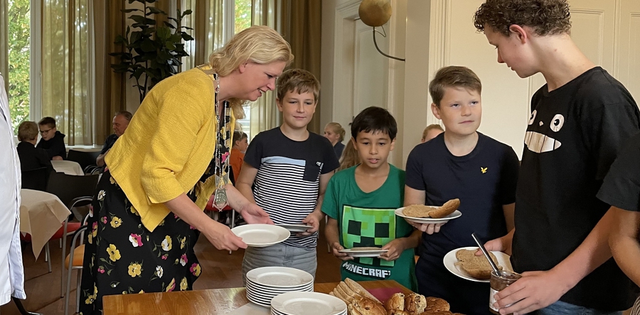 Ontbijten met burgemeester Willemijn van Hees