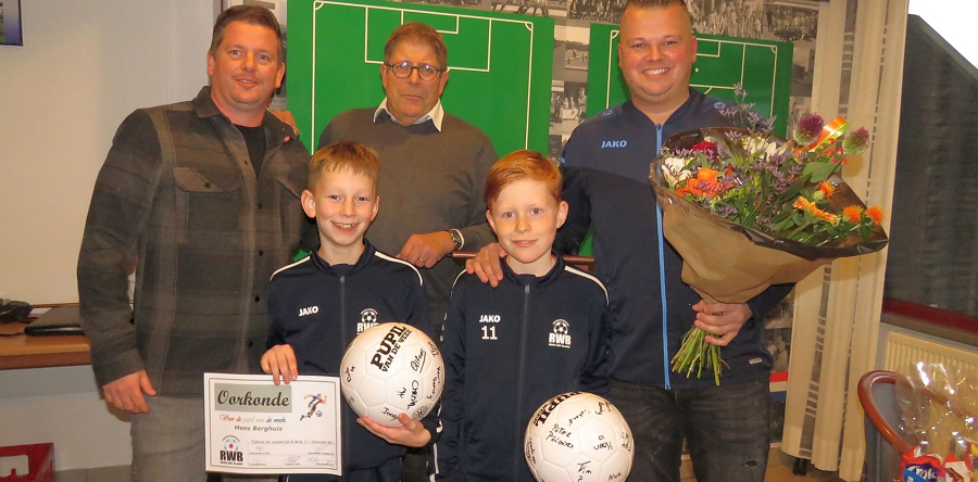 Leiders/trainers van JO7 t/m JO9: Kevin Remie Man of the Match