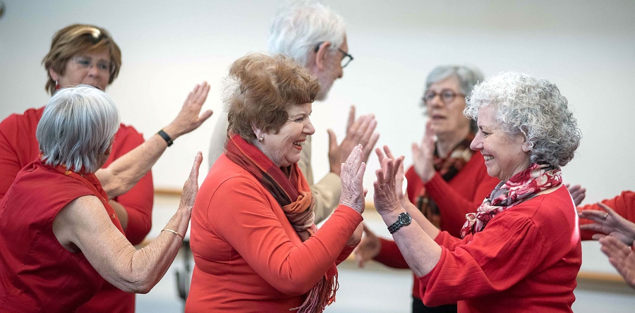 Beweeglessen aan de Goudvink in Sprang-Capelle voor ouderen