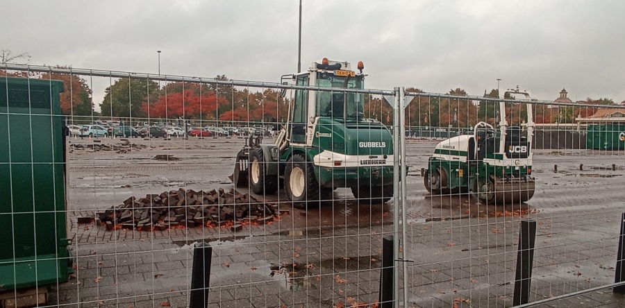 Langdurige werkzaamheden bij parkeerterrein Efteling
