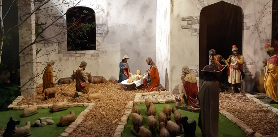 Kerststal met wensboom weer te bezoeken in Sint-Jan