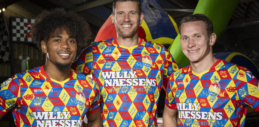 RKC Waalwijk lanceert jaarlijks carnavalstenue