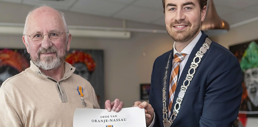 Jan Weijters ontvangt Koninklijke onderscheiding