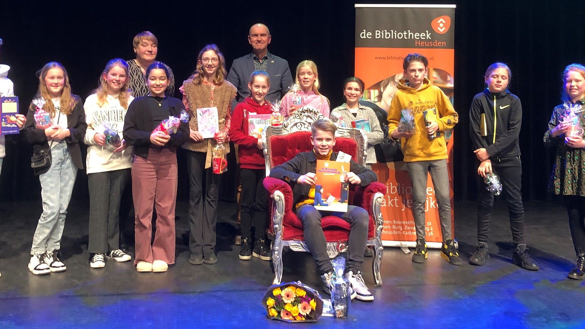 Kick Kiefmeijer winnaar voorleeswedstrijd Heusden