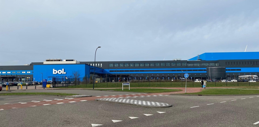 Brand in pand Bol. in Waalwijk