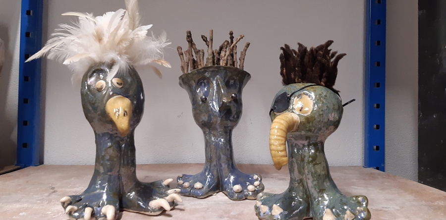 Keramisten te gast bij Hedendaagse Kunst Waalwijk: Keramiek combineren