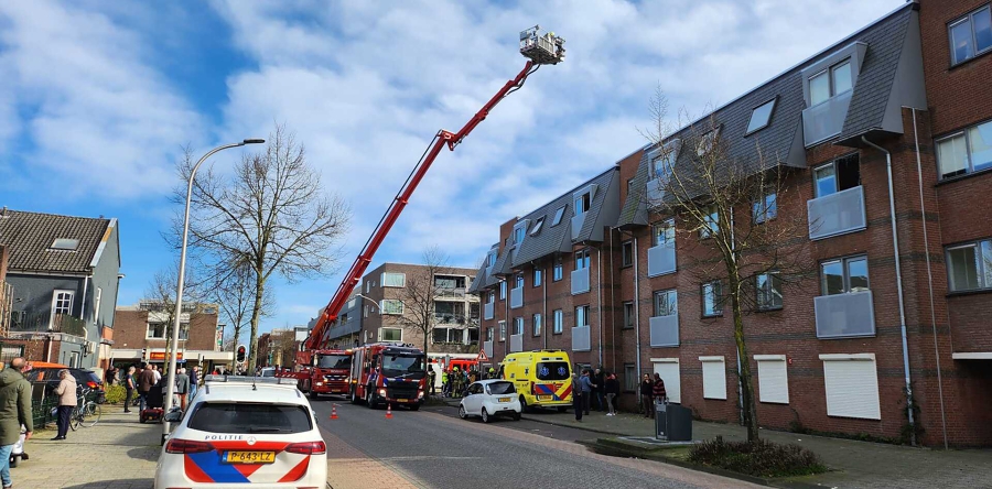 Brand aan de Margrietstraat Waalwijk door wasdroger