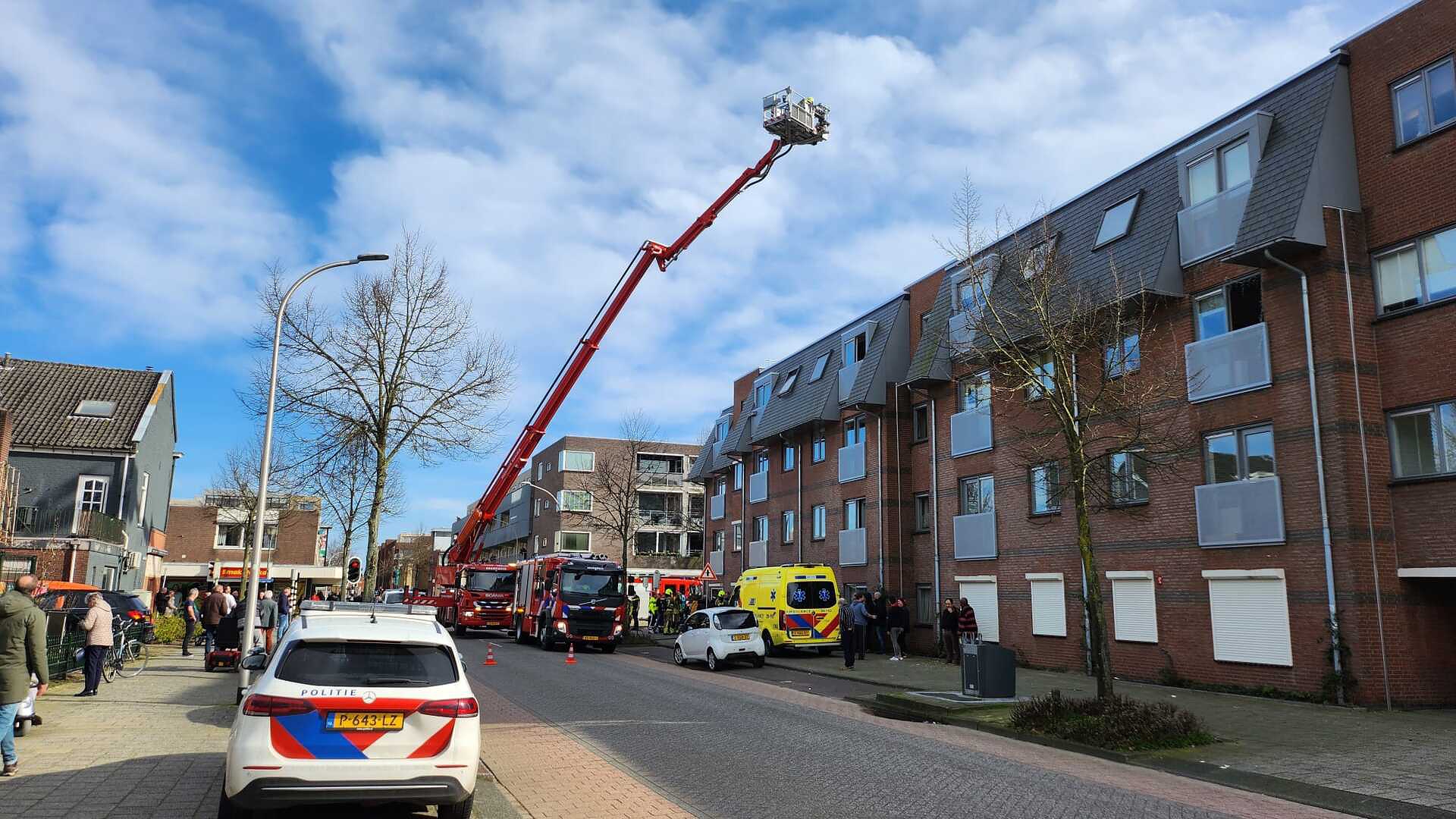 Brand aan de Margrietstraat Waalwijk door wasdroger