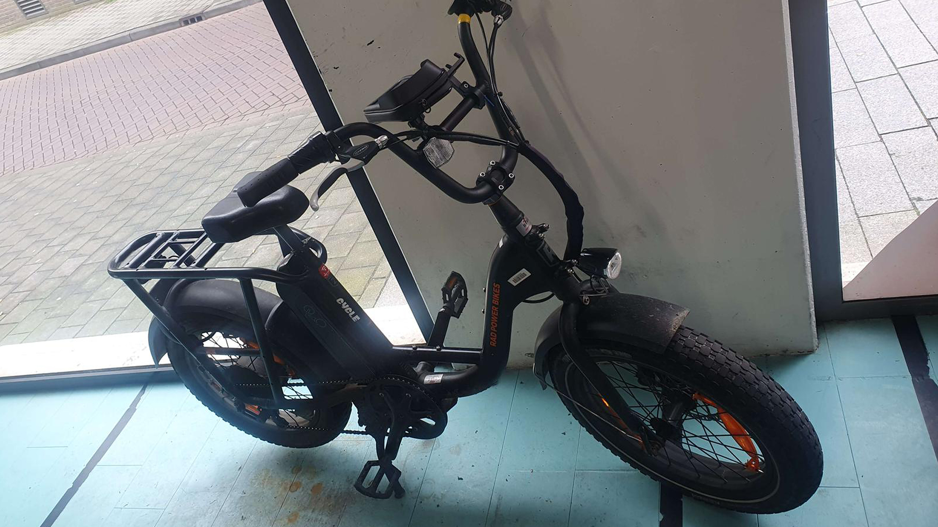 Ongeluk met fatbike in Sprang-Capelle