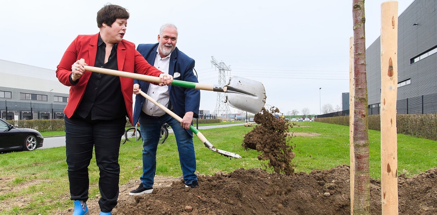 Nieuwe groene vrienden verrijken landschap Bedrijvenpark Haven