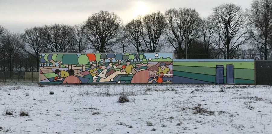 TTV Hooghei kiest voor urban community kunstwerk: ‘Echte eyecatcher’