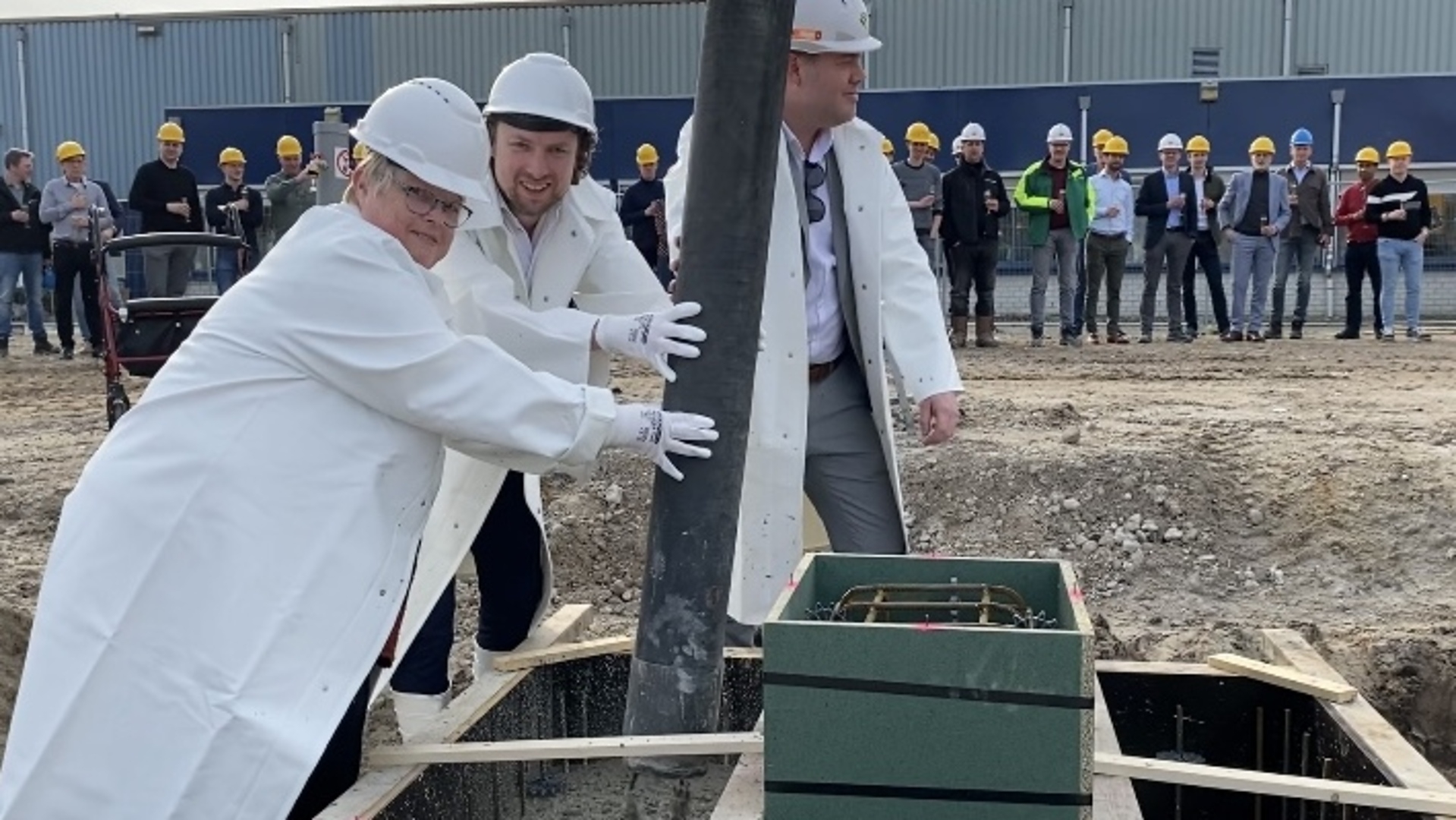 Start bouw Baanbrekers (Video)
