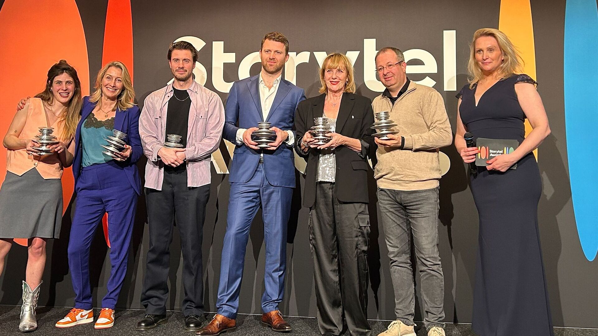 Schrijver Martyn van Beek wint Beste Storytel Original award