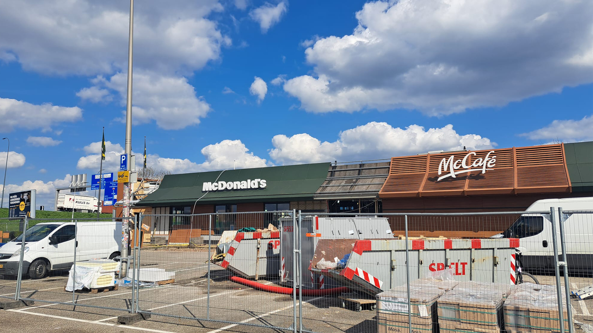 McDonalds Waalwijk sluit tijdelijk deuren wegens verbouwing (Video)