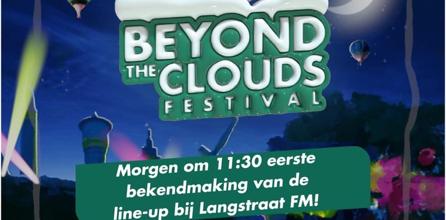 Deel artiesten bekend BeyondTheClouds Waalwijk