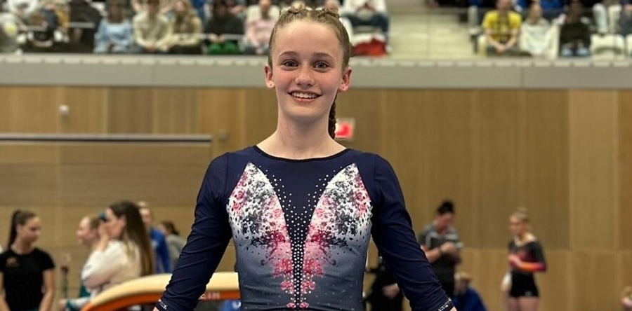 KGV-turnster Diede van Laarhoven 7e op NK turnen balkfinale