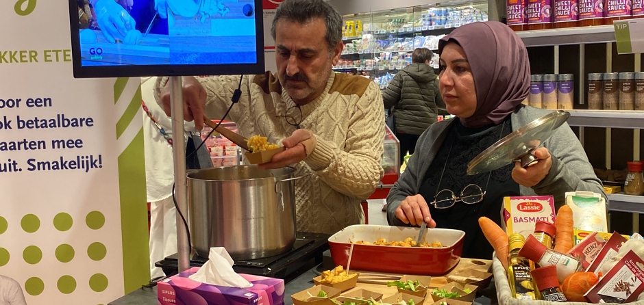 Samir maakt Syrisch gerecht tijdens de GO Healthy-week (Video)