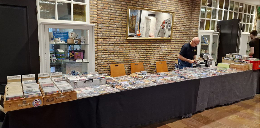 CD/Grammofoonplatenbeurs op Hemelvaartsdag in Waalwijk