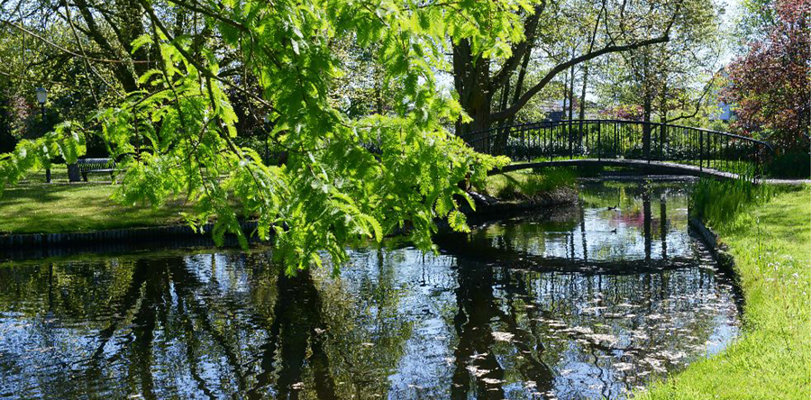 Fontein in het Wandelpark Waalwijk keert weer terug
