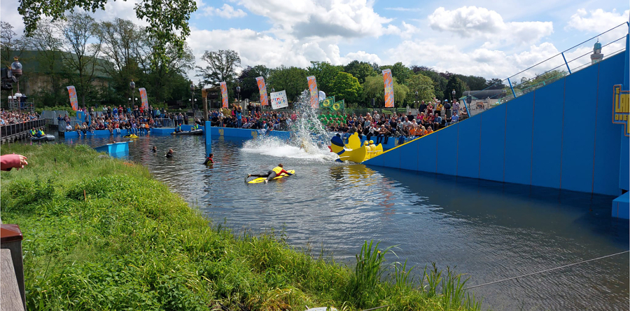 Opnames Te Land, Ter Zee en In De Lucht in de Efteling in volle gang