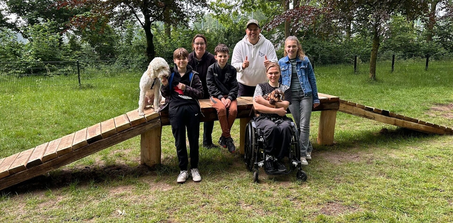 Opening hondenparcours Park De Schroef: ‘Voor iedereen toegankelijk’