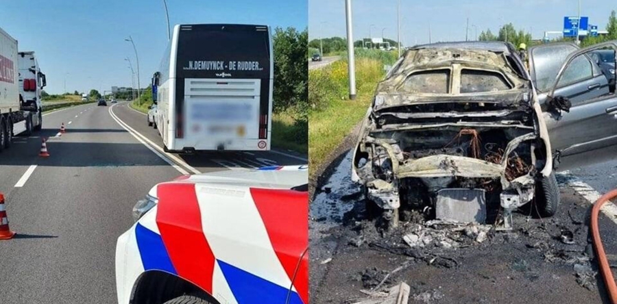 Chaotische ochtend op Midden-Brabantweg