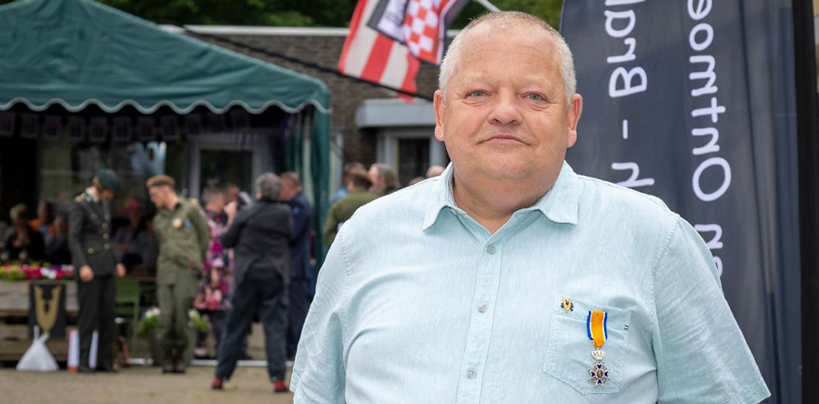 Jeroen Stam (55) ontvangt Koninklijke Onderscheiding
