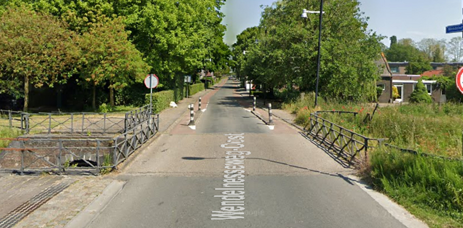 Restauratie aan de brug op de Wendelnesseweg-Oost in Sprang-Capelle