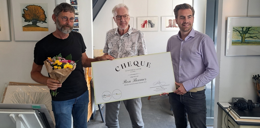 Ron Beumer wint kunstprijs (Video)