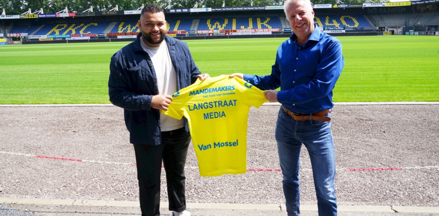RKC Waalwijk verlengt mediasponsor-overeenkomst met Langstraat Media