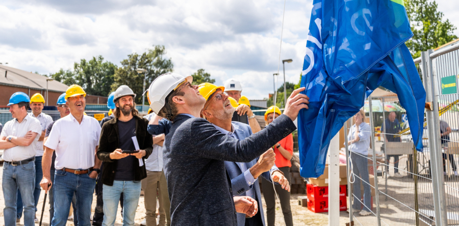 Nieuw pand Baanbrekers bereikt hoogtepunt