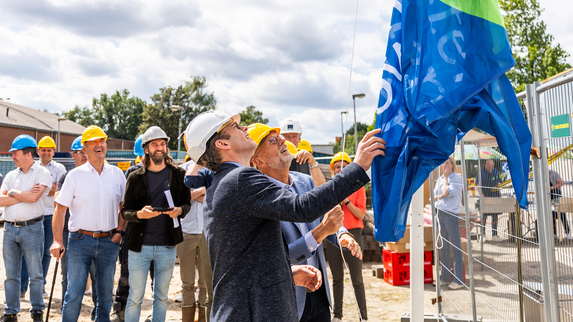 Nieuw pand Baanbrekers bereikt hoogtepunt