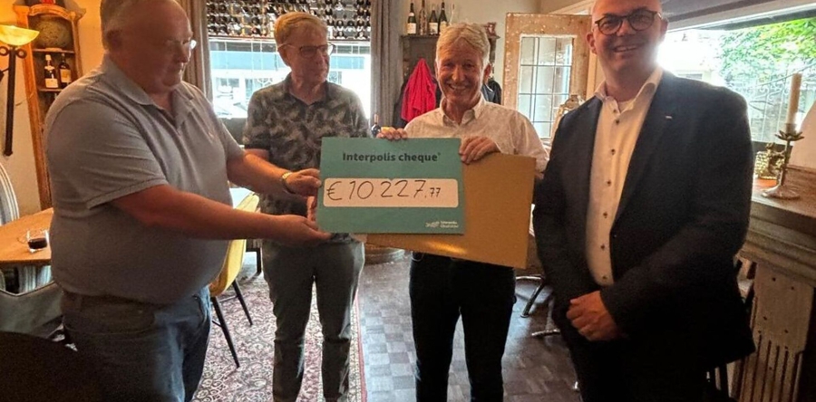 Interpolis cheque voor Bedrijvenpark Kaatsheuvel