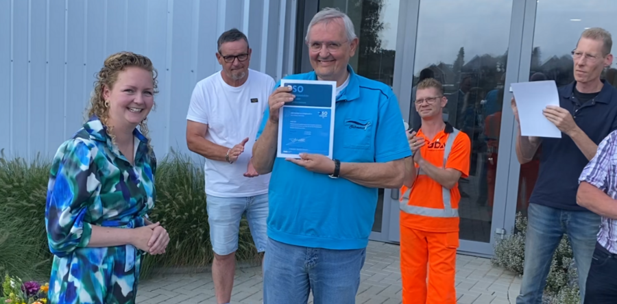 JDA Verkeer & Veiligheid krijgt bijzonder certificaat (Video)
