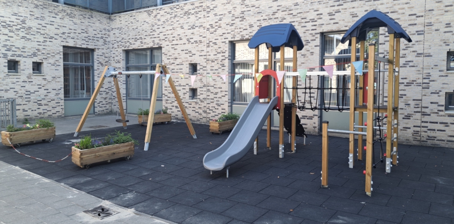 Nieuwe speelplaats op OBS Den Bussel (Video)