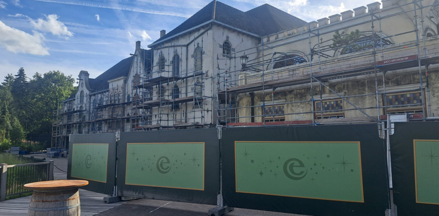 Zijgevel Efteling Theater wordt opgeknapt