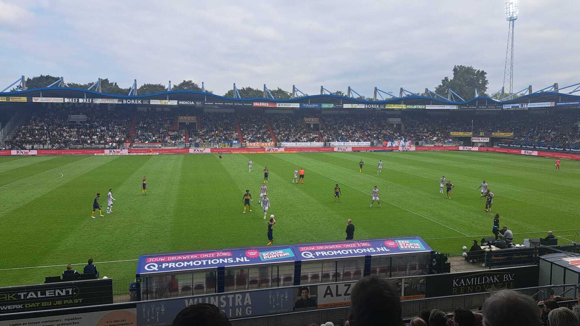 RKC Waalwijk dieper in de problemen gestort na nieuwe nederlaag